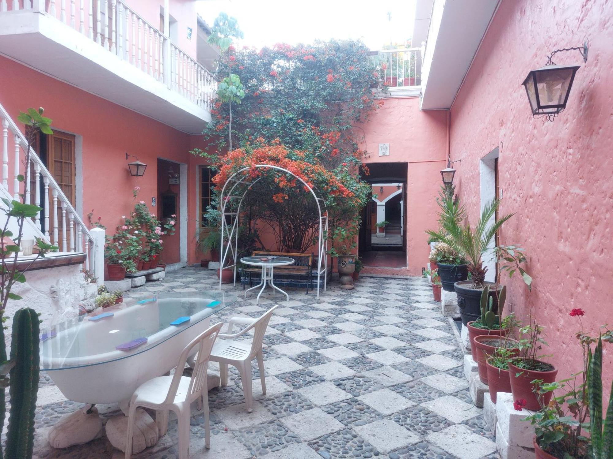Posada Nueva Espana Arequipa Exterior photo